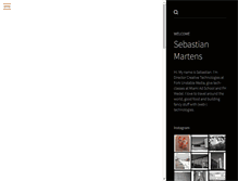Tablet Screenshot of blog.sebastian-martens.de